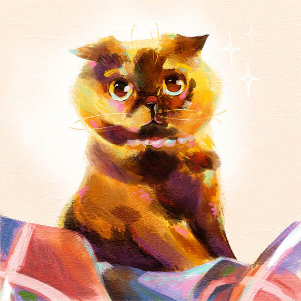 Expressive Pet Portrait Expressive Pet Portrait